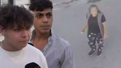 Elinde bıçakla çocuklara dehşeti yaşatmıştı! Olayla ilgili mahalleli konuştu