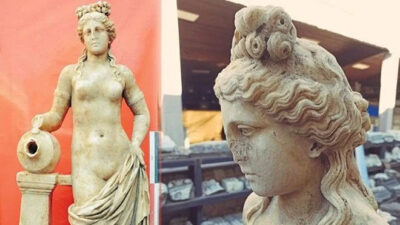 Bartın'ın Amasra ilçesindeki Amastris Antik Kenti'nde yapılan kazılarda, 1800 yıllık