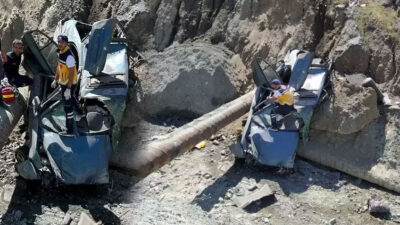 Malatya – Adıyaman yolunda feci kaza! 4 kişilik aile yok oldu