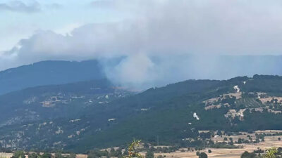 Kütahya’da orman yangını! Ekipler harekete geçti