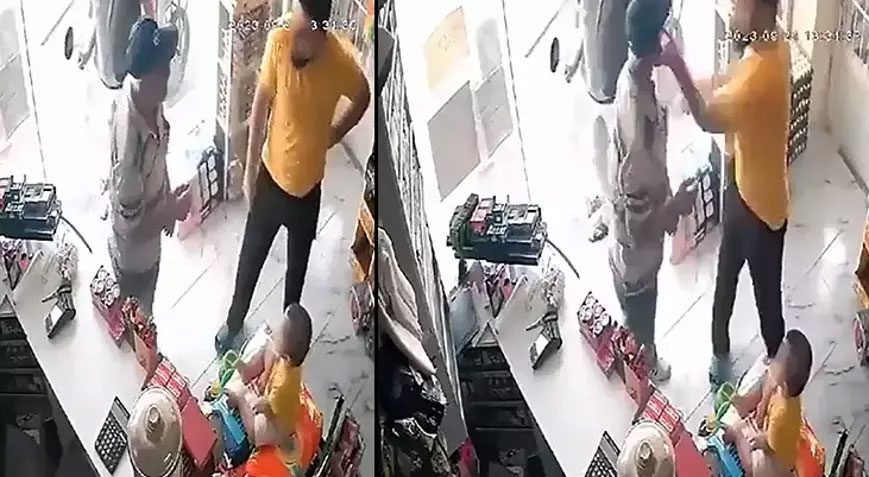 Yer: Adana! Bebeğine dokunan yaşlı adamı dövdü