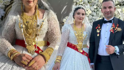 Geline kilolarca altın, damada binlerce lira! İlçenin en yoğun misafirli düğünü 2 gün sürdü