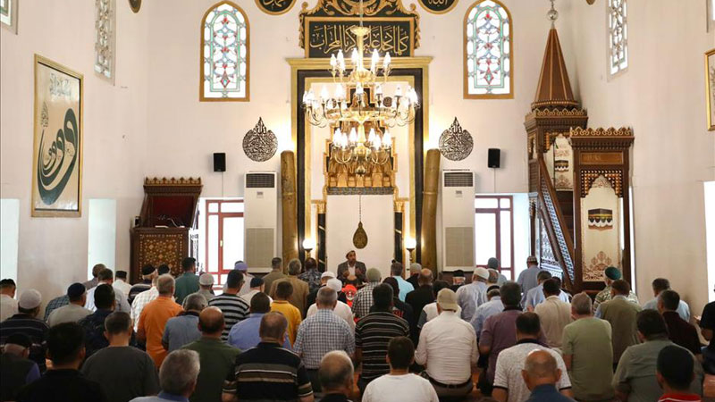 İnegöl’de şehitlerimiz için mevlid okutuldu