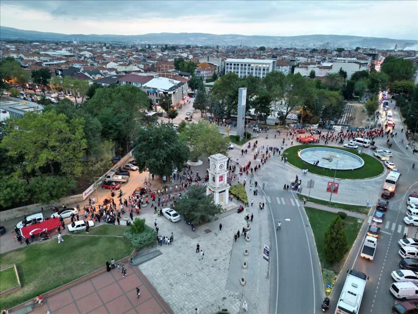 İnegöl’de kurtuluş coşkusu yaşandı