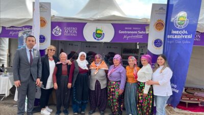 İnegöl lezzetleri Afyon’da sergileniyor