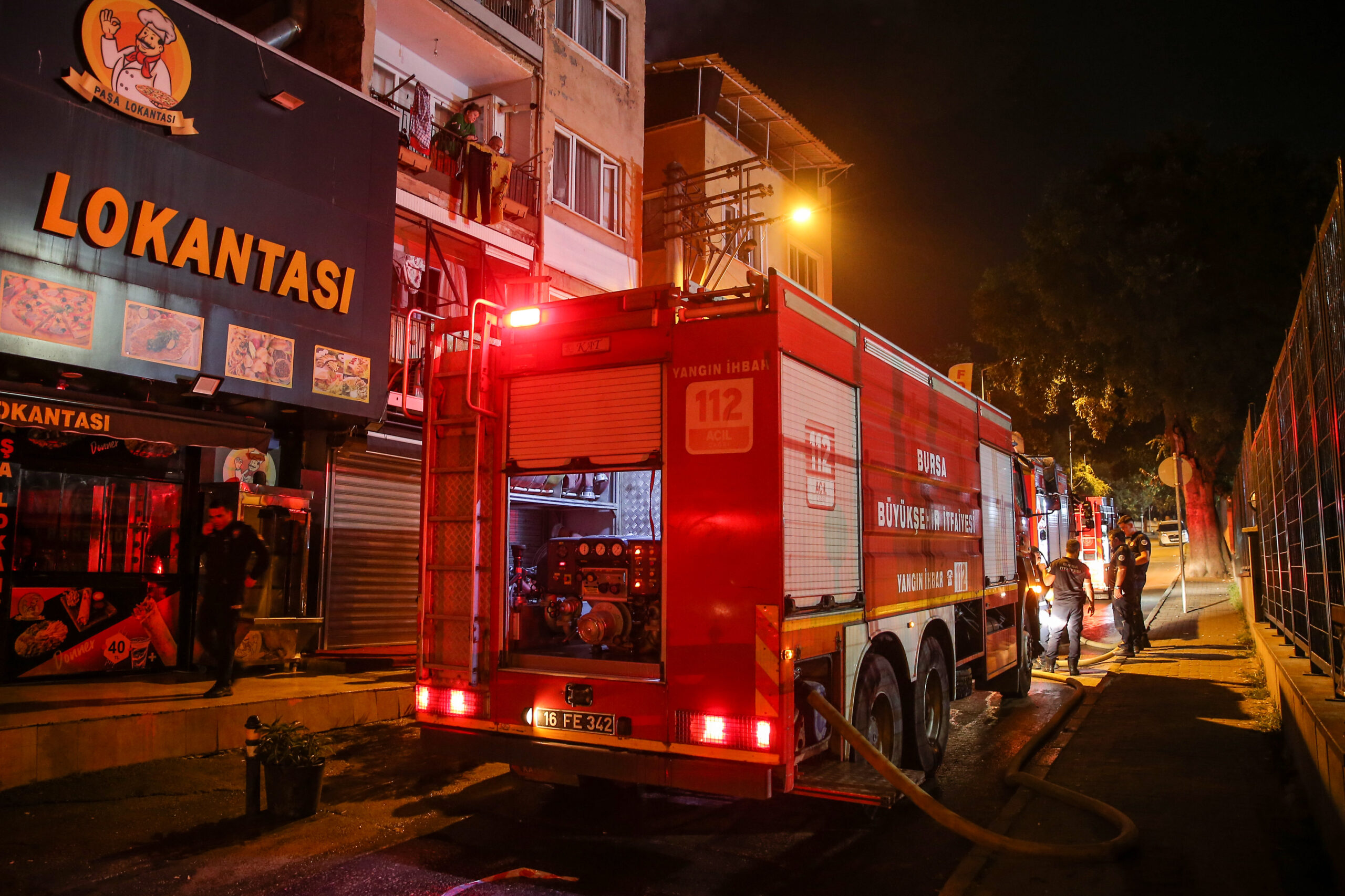 Bursa’da korkutan yangın