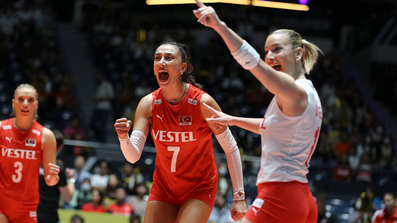 Filenin Sultanları namağlup bitirdi A Milli Kadın Voleybol Takımı, Paris 2024 Olimpiyat Elemeleri'ndeki 7.