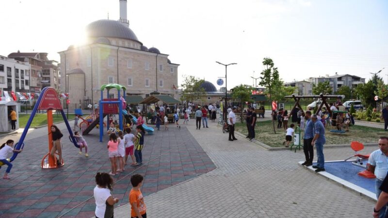 Bursa’ya yeni park! Kestel Belediyesi tarafından yapımı tamamlanan ve şehit Eren Bülbül’ün isminin