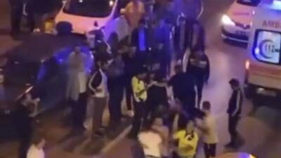 Bursa’da akıl almaz görüntüler! Kazada yaralanan kadını tekmeleyip kaçtı