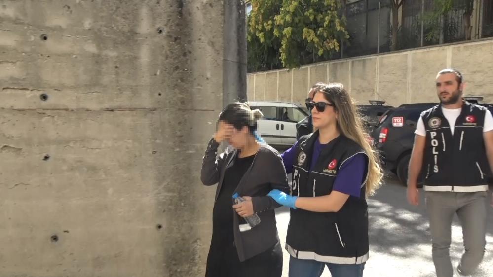 Bursa’da uyuşturucu satıcısı hamile kadın tutuklandı