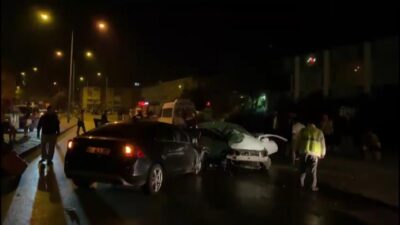 Bursa’da kafa kafaya kaza! O anlar kamerada