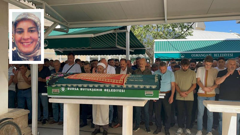 Bursa’da yeğeni tarafından öldürülmüştü! Gözyaşlarıyla uğurlandı