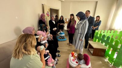 Bursa’da özel çocuklara çok özel ziyaret