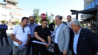 Bursa’da önce altyapı sonra asfalt