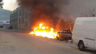 Bursa’da çocukların ateşle oyunu kötü bitti