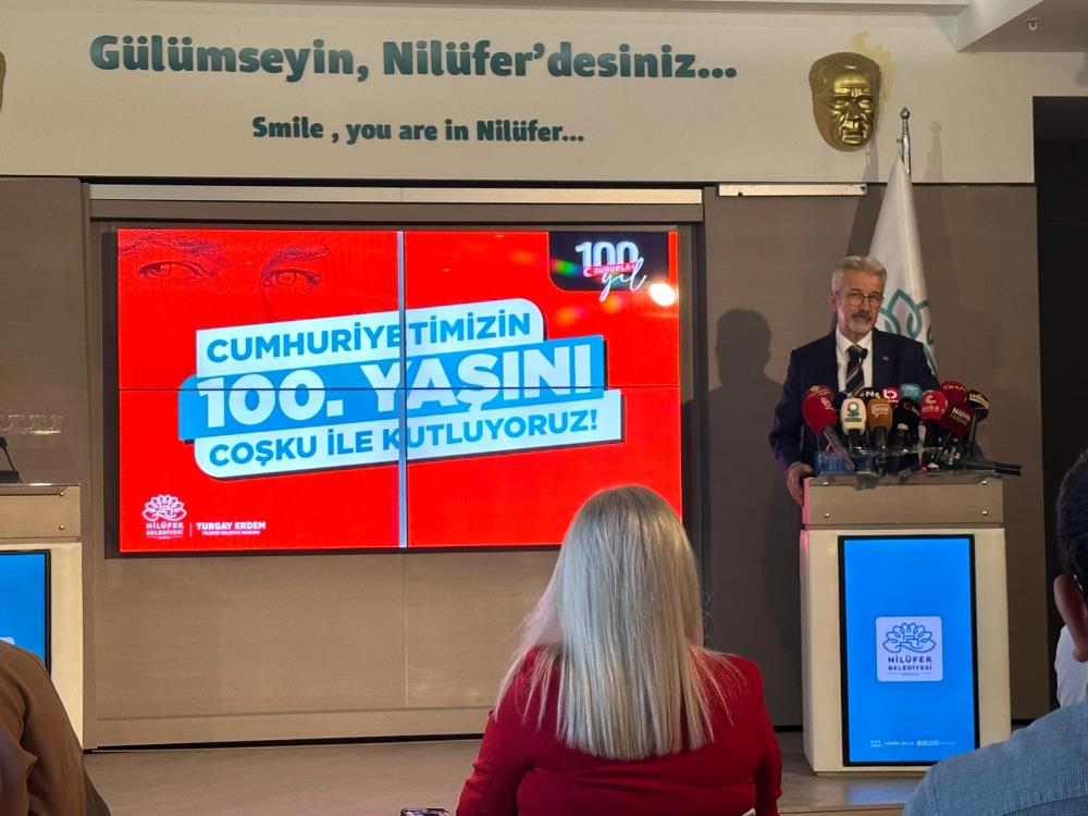 Cumhuriyet’in 100. yılı Nilüfer’de özel etkinliklerle kutlanacak 1 AW038243 04