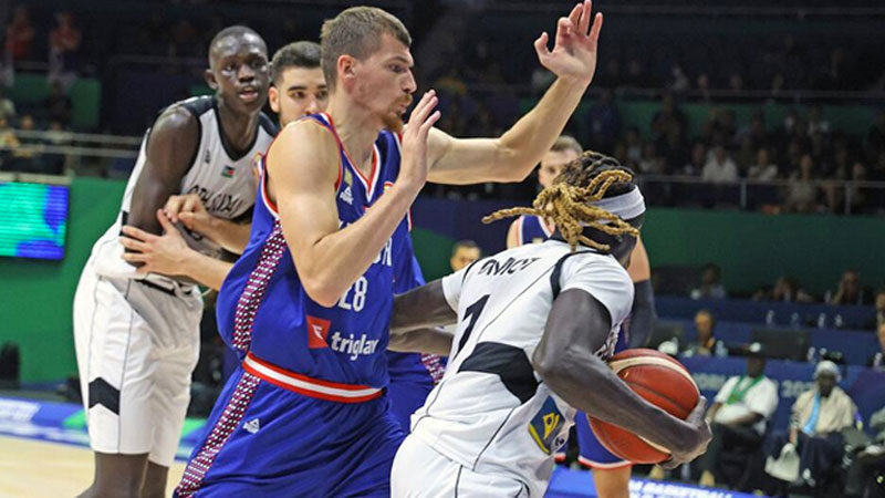 FIBA 2023 Dünya Kupası'nda Güney Sudan ile oynadıkları maç sırasında