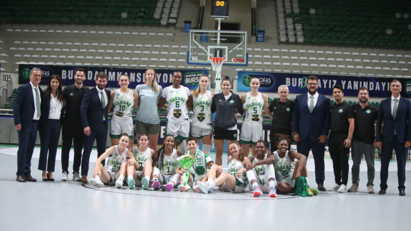 Uludağ’ın Perileri farklı kazandı Yeşil beyazlı ekipte Tuba Poyraz 23, Kiana Williams ve Trinity