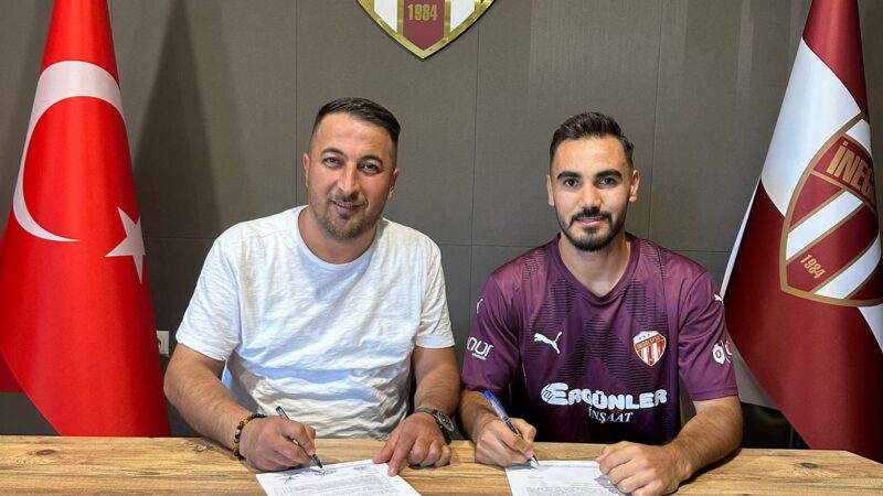 2.Lig’deki Bursa ekibinden bir takviye daha! TFF 2. Lig Kırmızı Grup’ta mücadele eden İnegölspor, kadrosunu bir