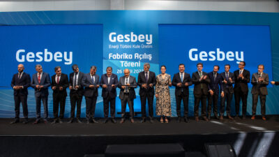 Rüzgar türbini kule üreticisi Gesbey ikinci fabrikasını açtı