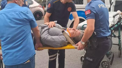 Eski eş ve yeni sevgili karşılaştı! Bayıltan yumruk