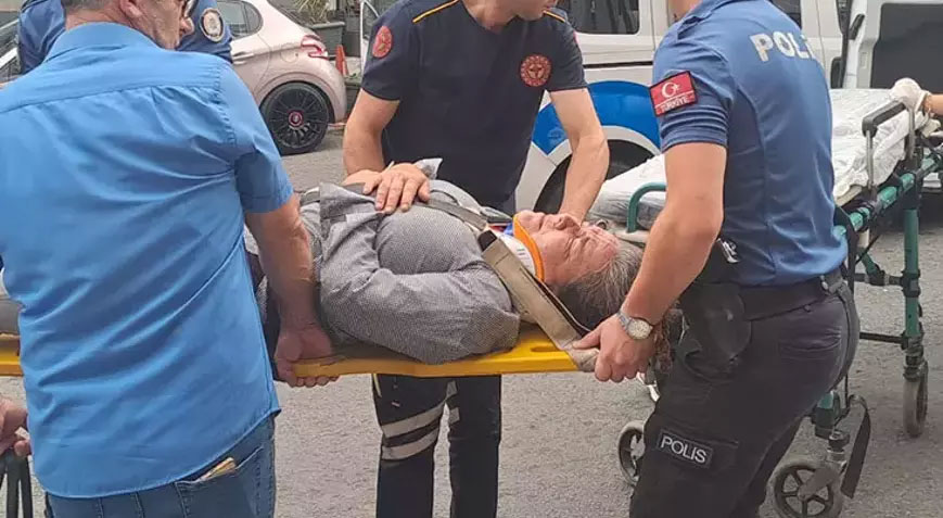 Eski eş ve yeni sevgili karşılaştı! Bayıltan yumruk