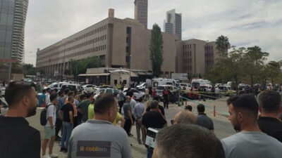 İzmir Adliyesi önündeki restoranda çatışma