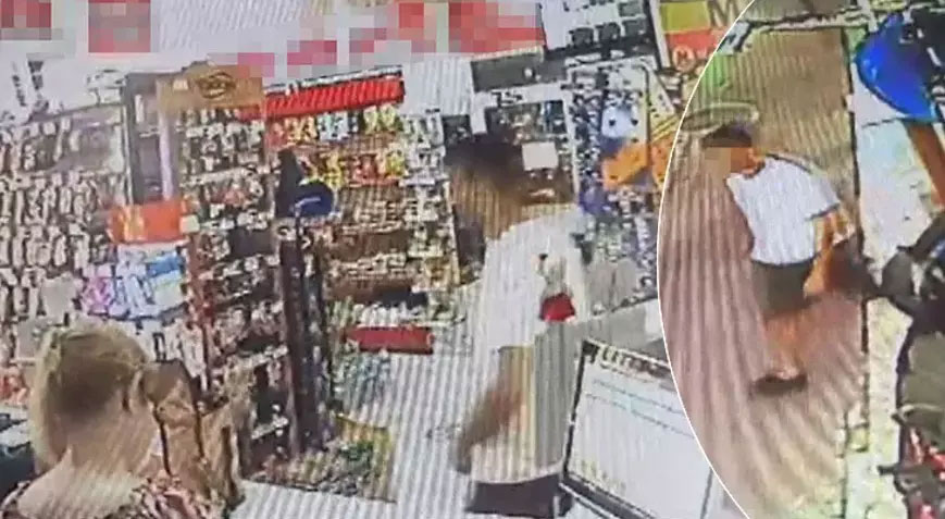 Kamera kayıtları incelendi! Market sapığı yakalandı
