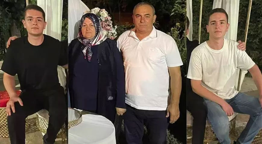 En acı fotoğraf! 10 yıl sonra gelen ikizleri ile yan yana toprağa verildiler