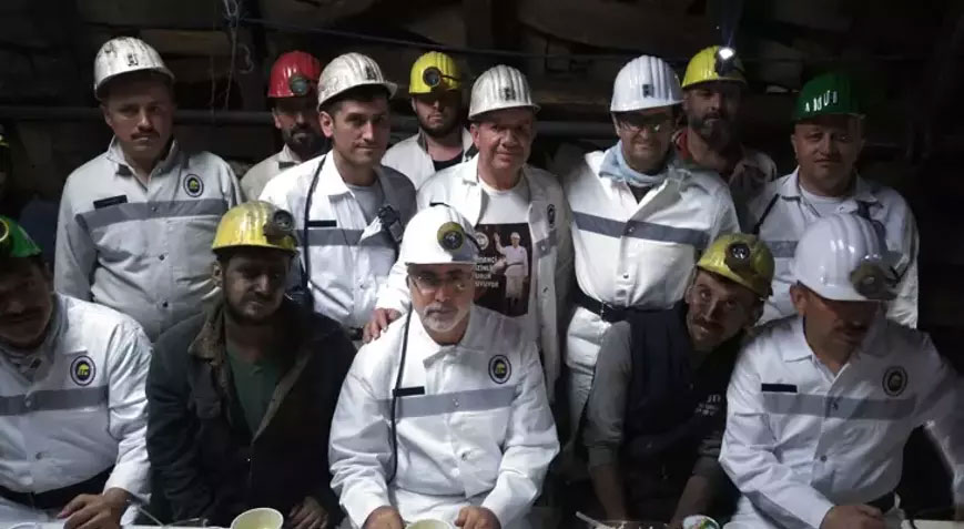 Bakan Işıkhan, Zonguldak’ta 1 işçinin öldüğü madeni ziyaret etti