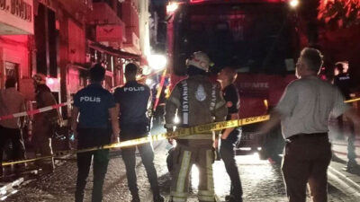 5 katlı otelde yangın paniği: 40 kişi tahliye edildi