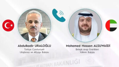 Bakan Uraloğlu, Birleşik Arap Emirlikleri Yatırım Bakanı ile görüştü