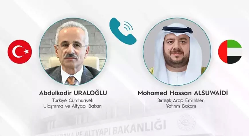 Bakan Uraloğlu, Birleşik Arap Emirlikleri Yatırım Bakanı ile görüştü