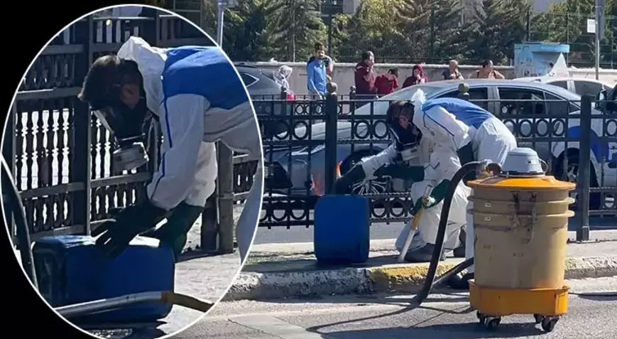 İstanbul’da kimyasal alarm! Cadde kapatıldı, çevrededikler uzaklaştırıldı