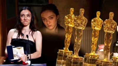 Yönetmen Nuri Bilge Ceylan'ın Cannes'da oyuncu Merve Dizdar'a En İyi