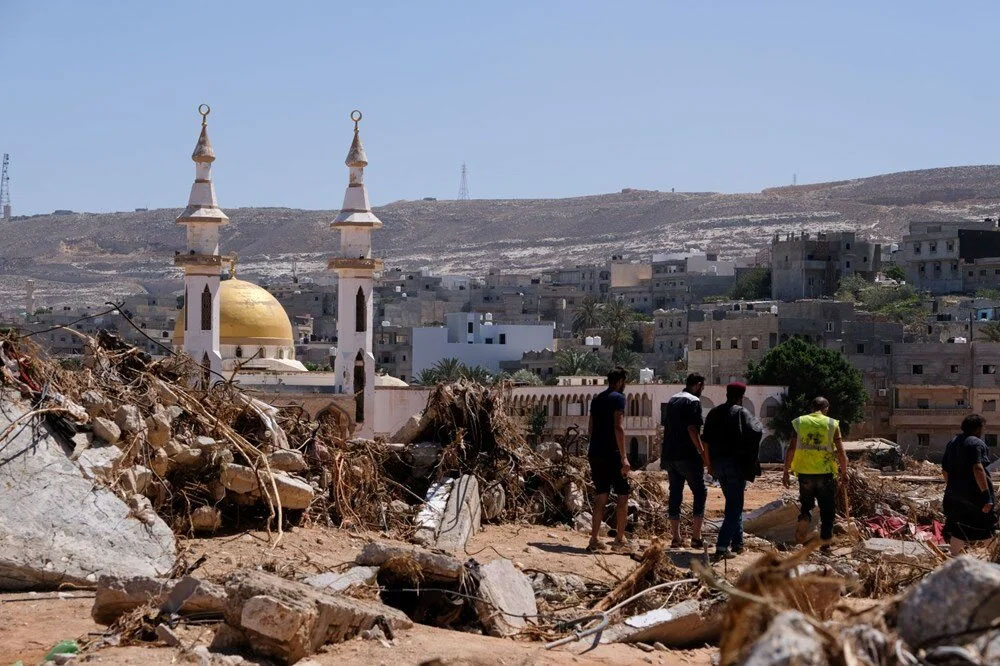 Uydudan Libya’daki sel felaketi: Ölü sayısı 20 bine ulaşabilir