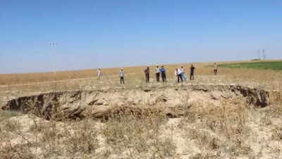 Bölgeye giden büyük bir şok yaşadı! ‘Hemen oradan uzaklaş’