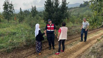 Bursa’da kayıp yaşlı kadını jandarma buldu