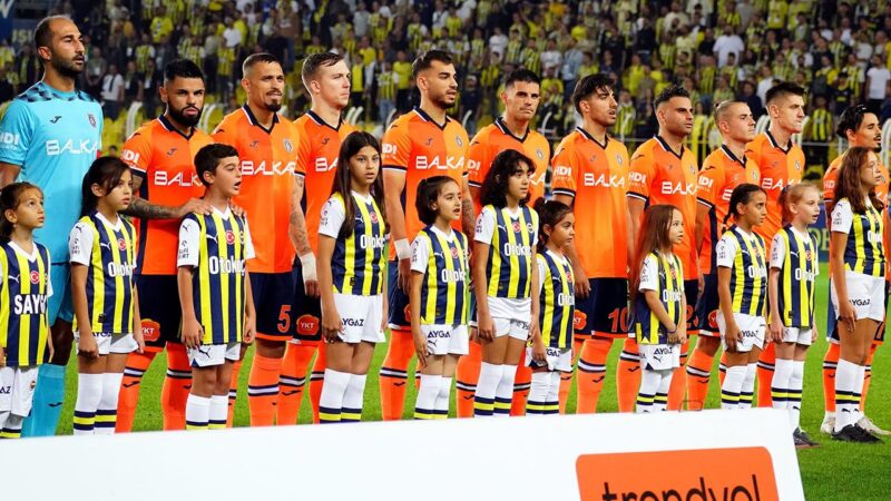 Başakşehir sezona kötü başladı Trendyol Süper Lig'in ilk 6 haftasında sadece 3 puan elde