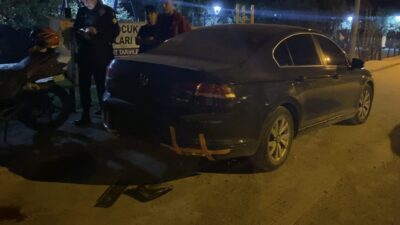 Bursa’da, otomobille çarpışan motosikletli öldü