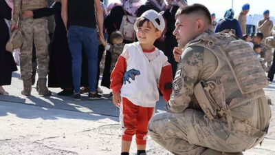 130 komando Zeytin Dalı Harekatı bölgesine uğurlandı