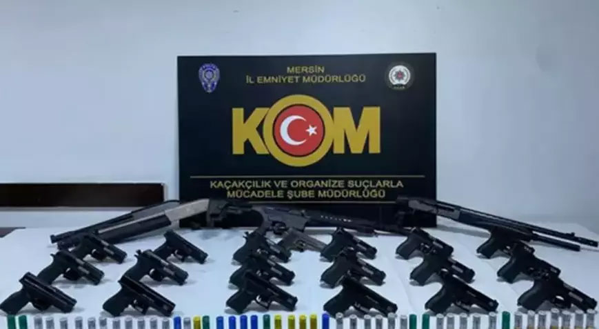 12 ilde operasyon! 217 ruhsatsız silah ele geçirildi