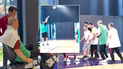 Mustafa Varank paylaştı! İşte Cumhurbaşkanı Erdoğan’ın basketbol performansı