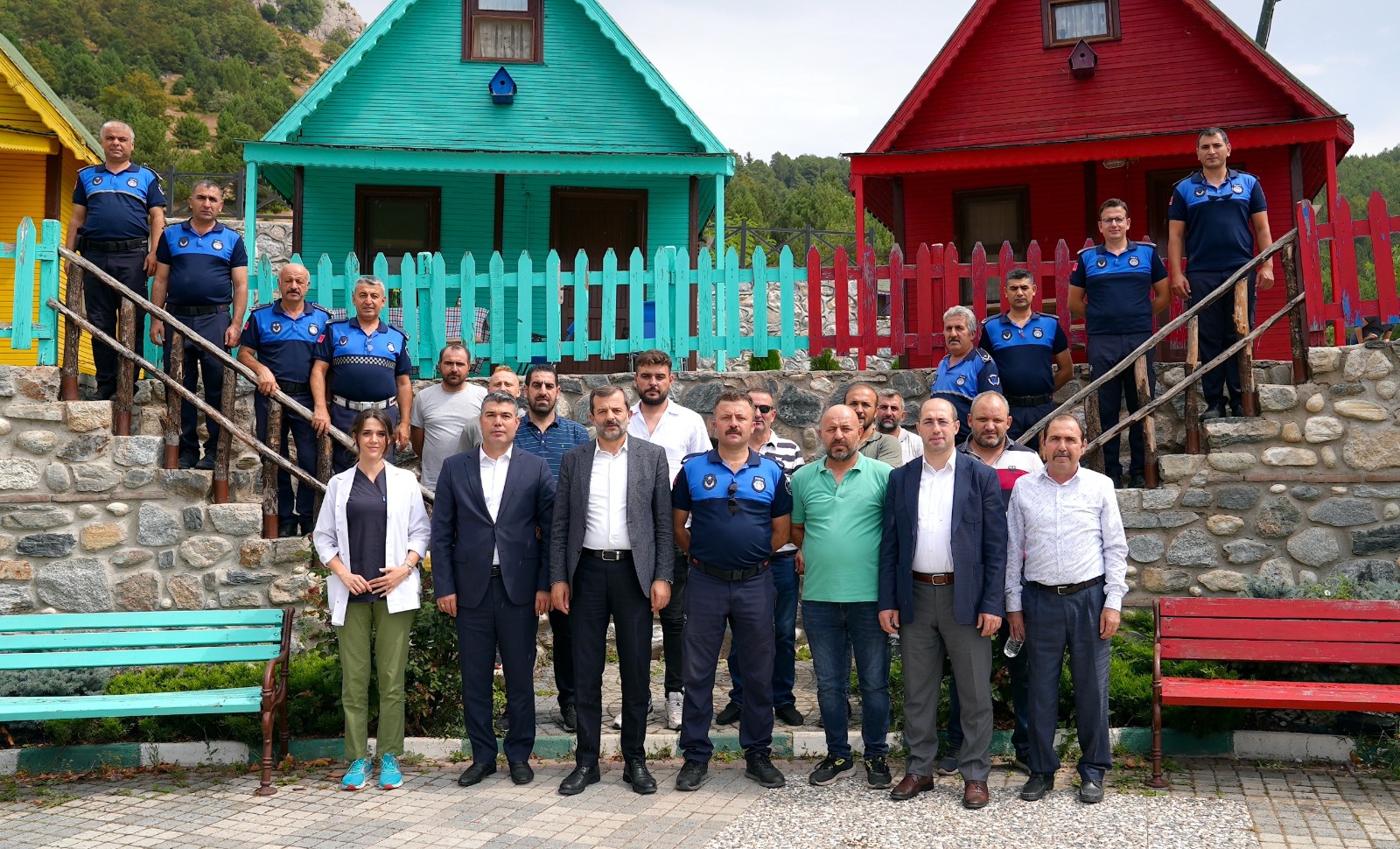 Gürsu Zabıtası, Başkan Işık ile bir araya geldi