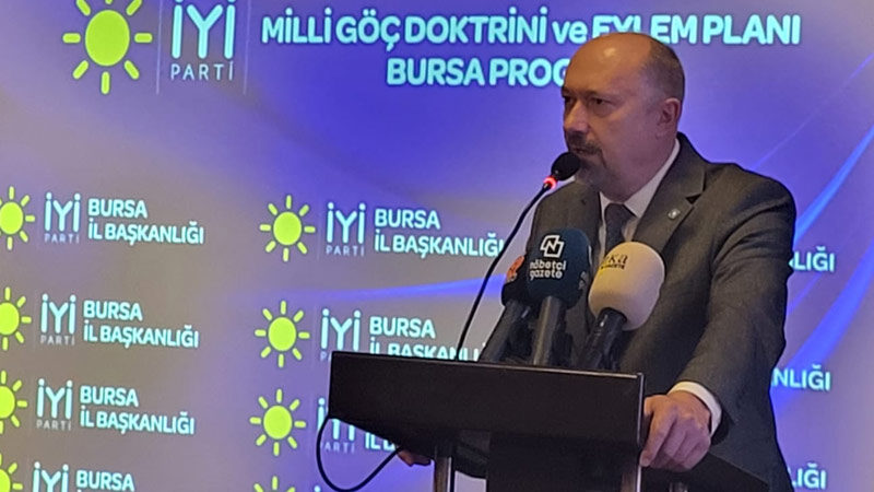 İYİ Parti’den göç politikasına eleştiri; ‘Devlet aklı tehlikenin farkında değil’ İYİ Parti Göç Politikaları Başkanlığı tarafından ülkedeki mülteci konusu Bursa’da