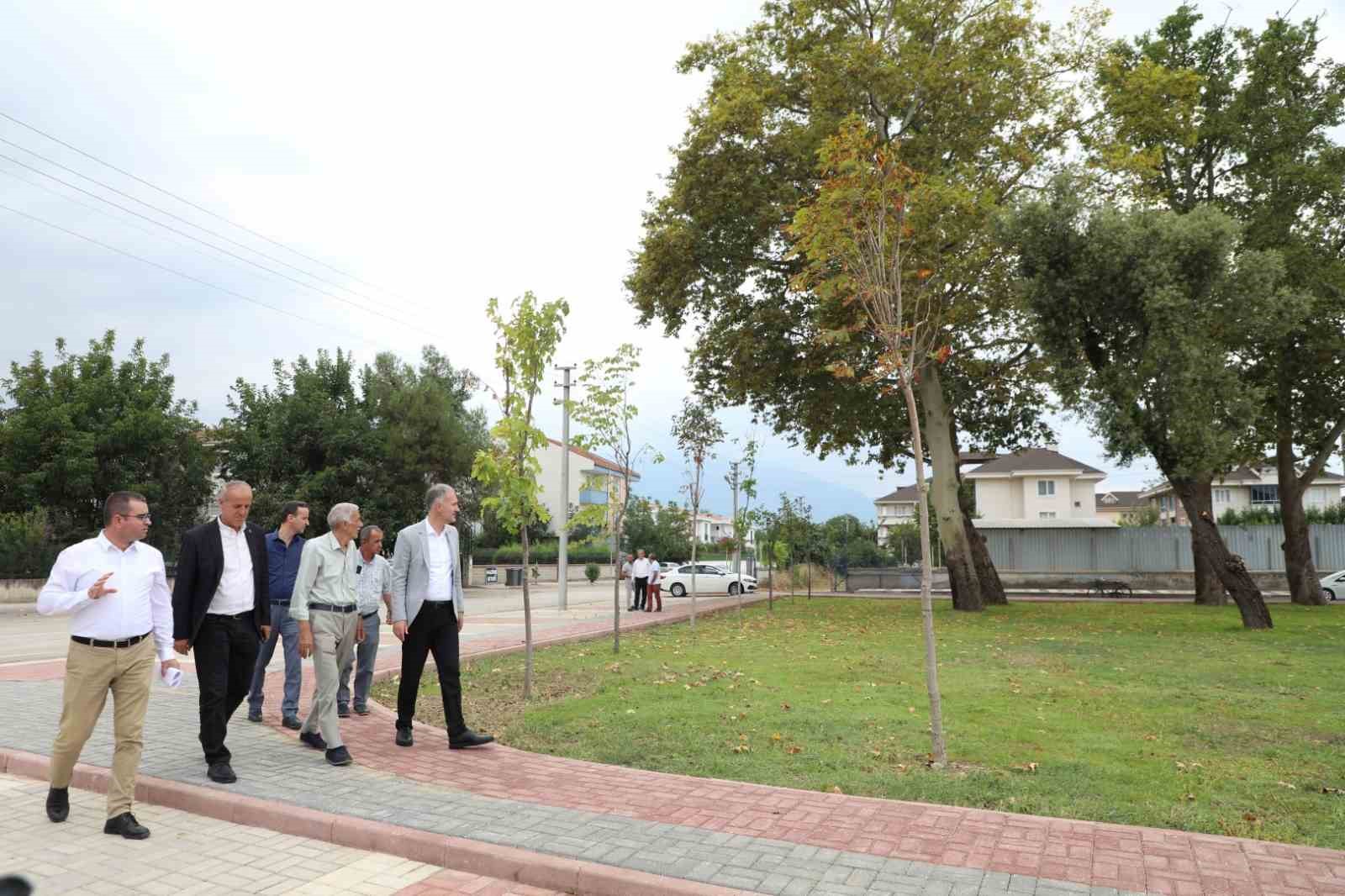 Çevre düzenlemeleriyle İnegöl’ün çehresi değişiyor