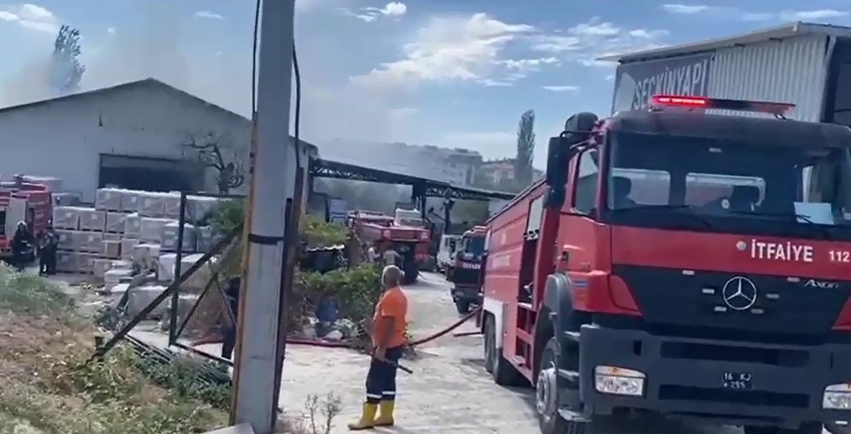 Bursa’da yangın paniği
