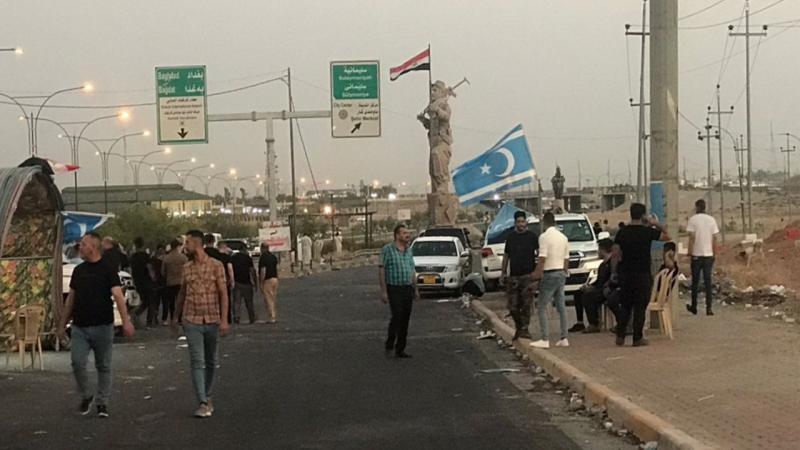 Kerkük’te sokağa çıkma yasağı Kerkük’te sokağa çıkma yasağı