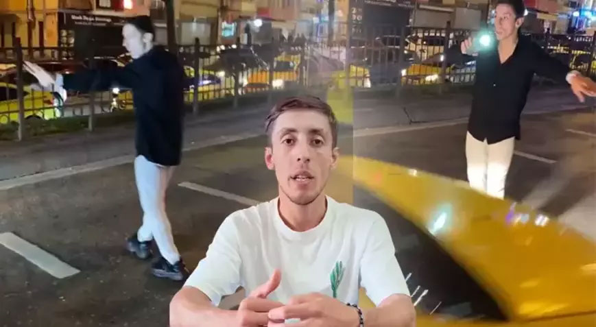 Trafikte uygulama yapan futbolcu: Küçükken de trafik polisi olmak istemiştim