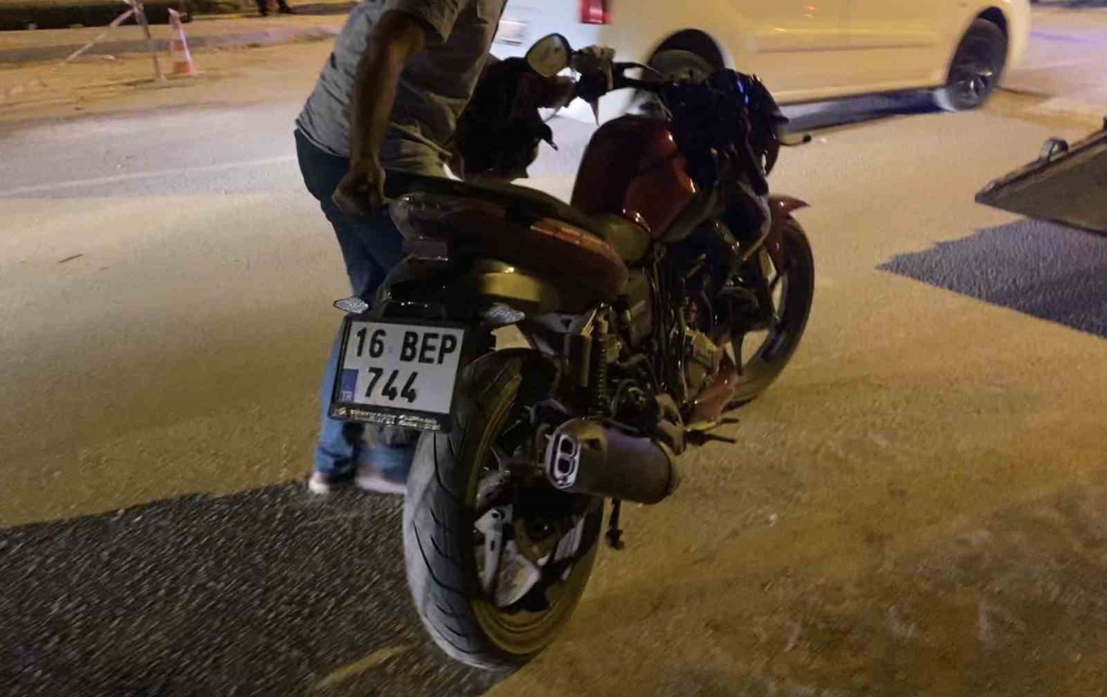 Bursa’da kaza yapan motosiklet sürücüsünden acı haber! Bursa’da kaza yapan motosiklet sürücüsünden acı haber!